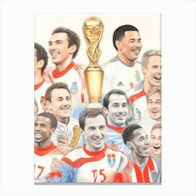 World Cup Champions Canvas Print