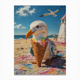 Ice Cream Cone 38 Canvas Print