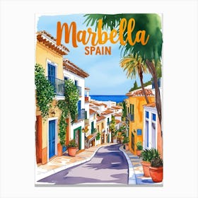 Marbella Spain Canvas Print