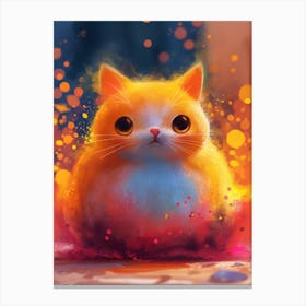 Cute Cat Canvas Print