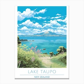 Lake Taupo Canvas Print