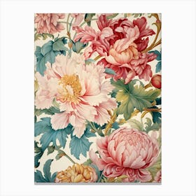 Floral Wallpaper 115 Canvas Print