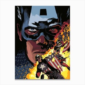 Captain America Film & Movie Canvas Print