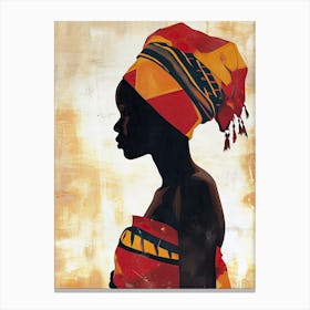 Diloe|The African Woman Series Canvas Print