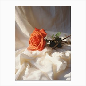 The Single Rose Canvas Print
