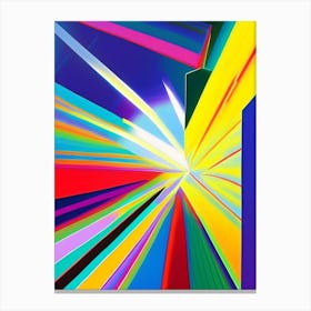 Cosmic Ray Abstract Modern Pop Space Canvas Print