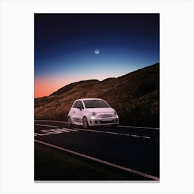 Driving In The Morning Canvas Print