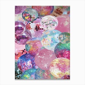 Disco Balls 3 Canvas Print