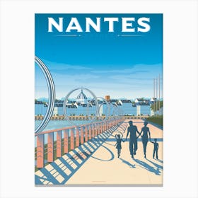 Nantes France Canvas Print
