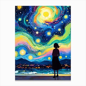 Starry Night 57 Canvas Print