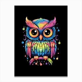 Rainbow Owl Toile