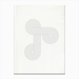 Letter P Canvas Print