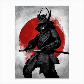 Warrior Samurai Fighter Canvas Print