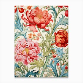 Floral Wallpaper 58 Canvas Print