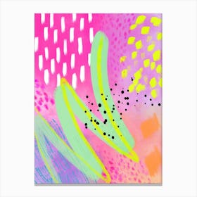 Abstract Collage Canvas Print