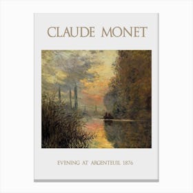 Claude Monet 4 Canvas Print