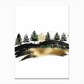 Landscape With Trees 5 Canvas Print