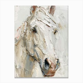White Horse 6 Canvas Print