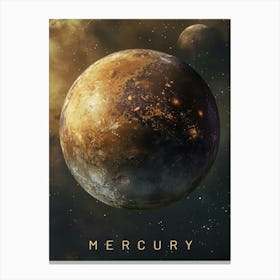 Mercury Planet Canvas Print