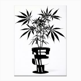 Potted Plant Canvas Print