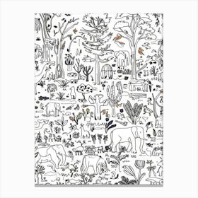 Jungle Canvas Print