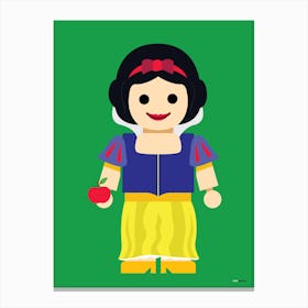 Toy Snow White Canvas Print