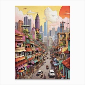 Cityscape 15 Canvas Print