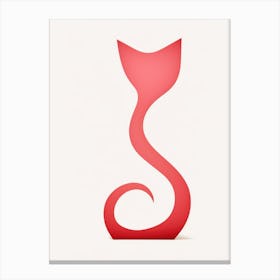 Red Cat 7 Canvas Print