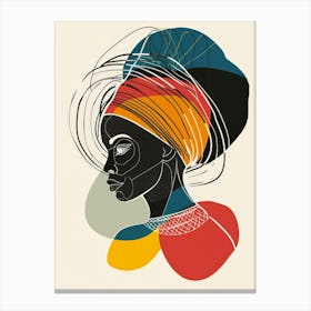 African Woman 124 Canvas Print