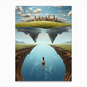 Hanging In The Balance Canvas Print