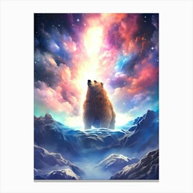 Bear In The Sky 1 Canvas Print