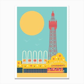 Blackpool Canvas Print