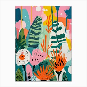 Tropical Garden Canvas Print