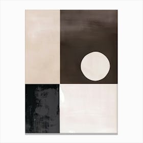 Quiet Sands Minimalist Style Canvas Print