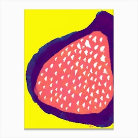 Fig Fruit - Artwork Canvas Print