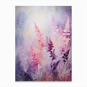 Purple Wildflowers Canvas Print