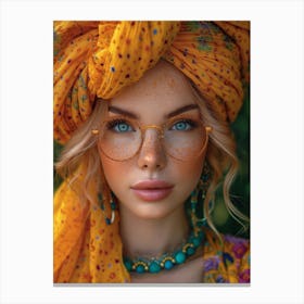 Turban Canvas Print