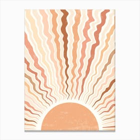 Rays Of Sunshine Canvas Print