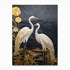 Egrets 2 Canvas Print