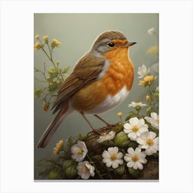 Robin 20 Canvas Print