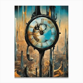 Clockwork City 2 Canvas Print