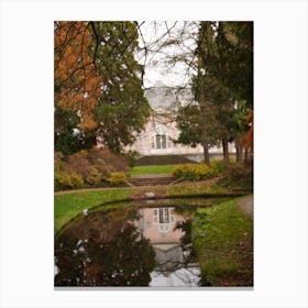 House In The Park Canvas Print