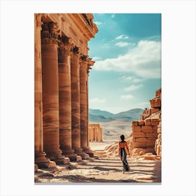 Petra, Jordan Canvas Print