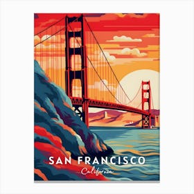 San Francisco Travel Canvas Print