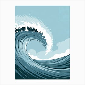 Ocean Wave Canvas Print