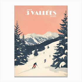 Three Valleys Canvas Print