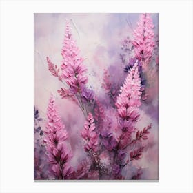 Pink Flowers 1 Canvas Print