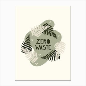 Zero Waste 1 Canvas Print