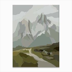 Chilean Mountains Canvas Print