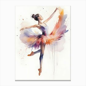 Ballerina Painting 1 Canvas Print